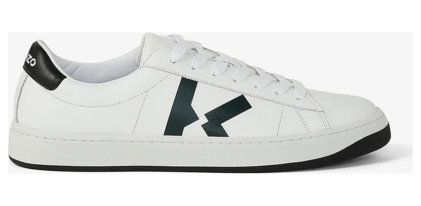 KENZO Baskets KENZO Kourt K Logo en cuir (FA65SN170L50)