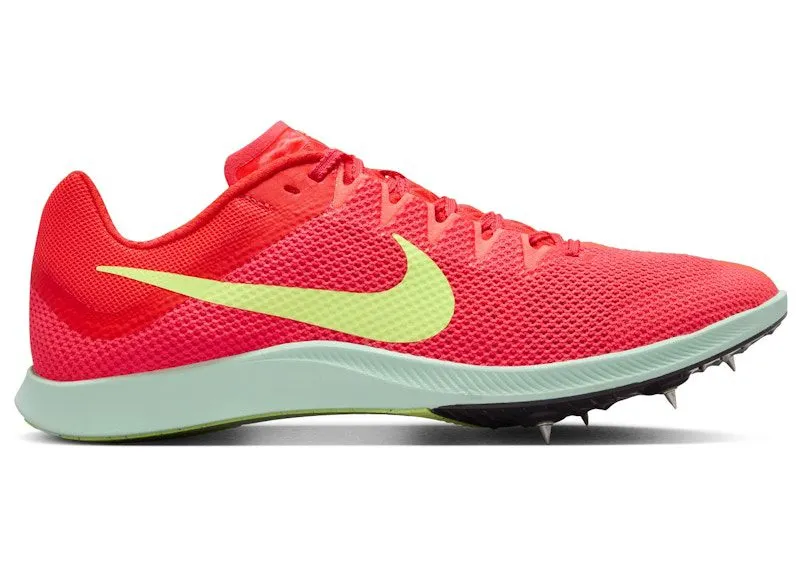 Nike Zoom Rival Distance Bright Crimson Barely Volt Lime Blast Washed Coral (FZ9653-600)
