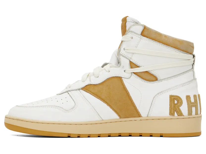Rhude Rhecess-Sky Hi “White/Yellow” (RHFW22FO04489660) (3)