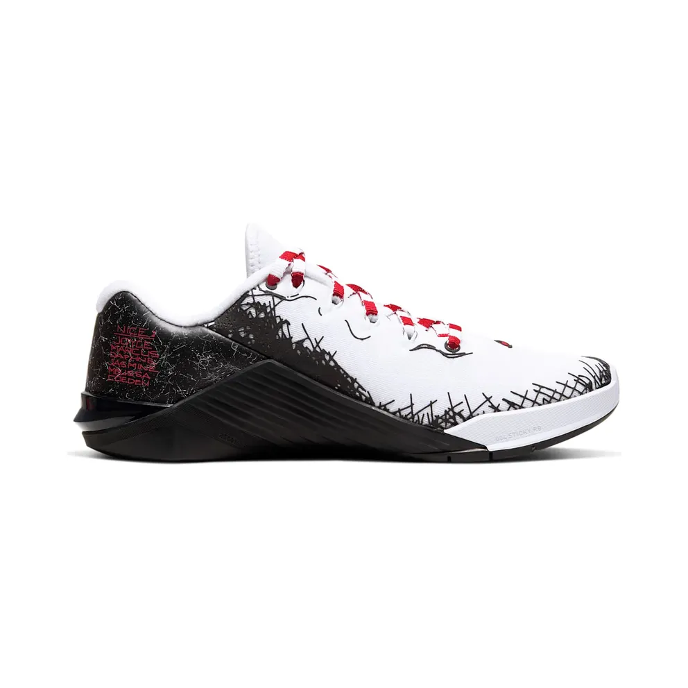 Nike Metcon 5 Amp White Red Black (W) White/University Red-Black (CD4950-160)