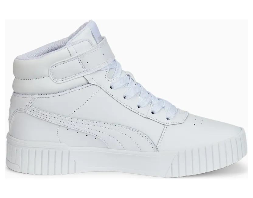 Puma Carina 2.0 Mid für Jugendliche Weiß (387376-02)