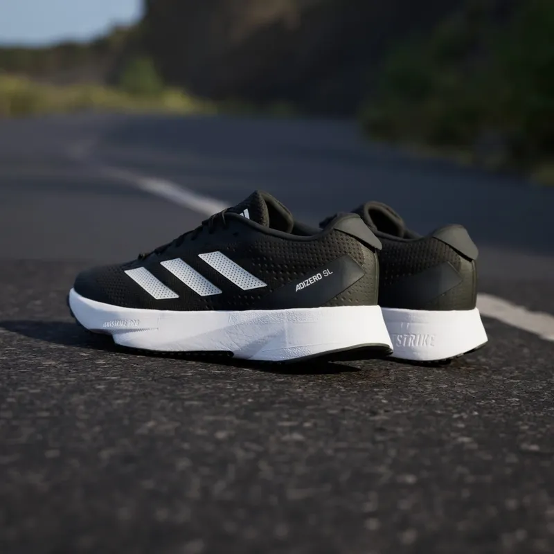 adidas Adizero SL Wide Lightstrike Core Black Cloud White Carbon (IE9389)