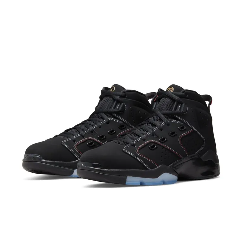 Jordan 6-17-23 Black White Red Contrast Stitching (DC7330-003)