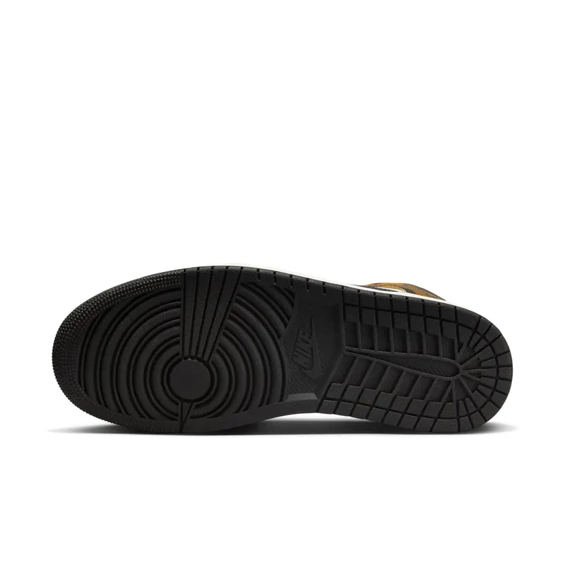 Jordan Air Jordan 1 Mid SE “Black/Taxi-White-Sail” (DQ8417-071)