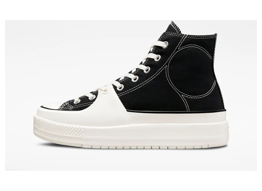 Converse Chuck Taylor All Star Construct “Black / Vintage White / Egret” (A05094C)
