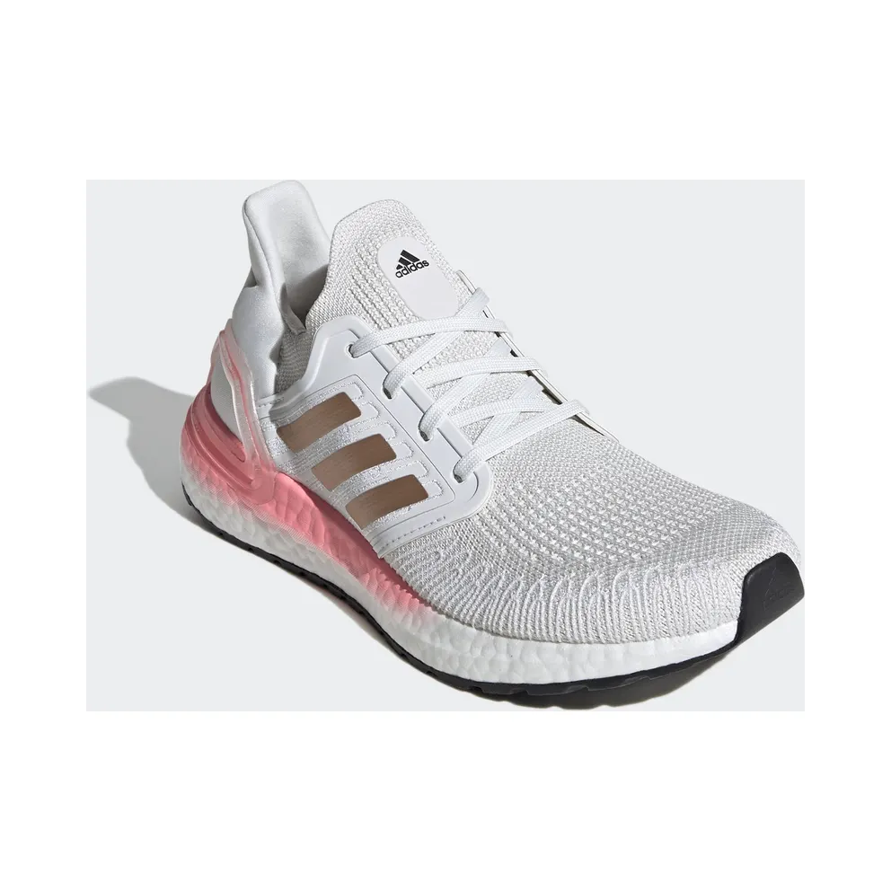 adidas Ultra Boost 20 White Copper Flash Red (W) Crystal White/Copper Metallic/Light Flash Red (EG0724)