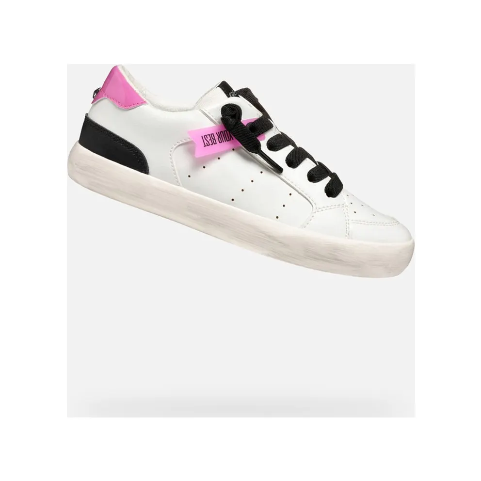 Geox sneaker White/Fuchsia (J554NA000BCC0563)
