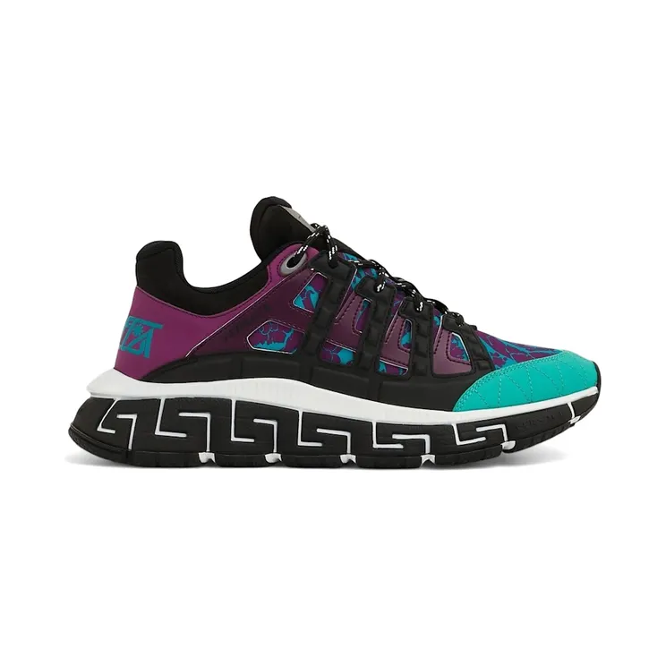 Versace Trigreca Barocco Print Teal Plum (DSU8094-1A04983-6V450)