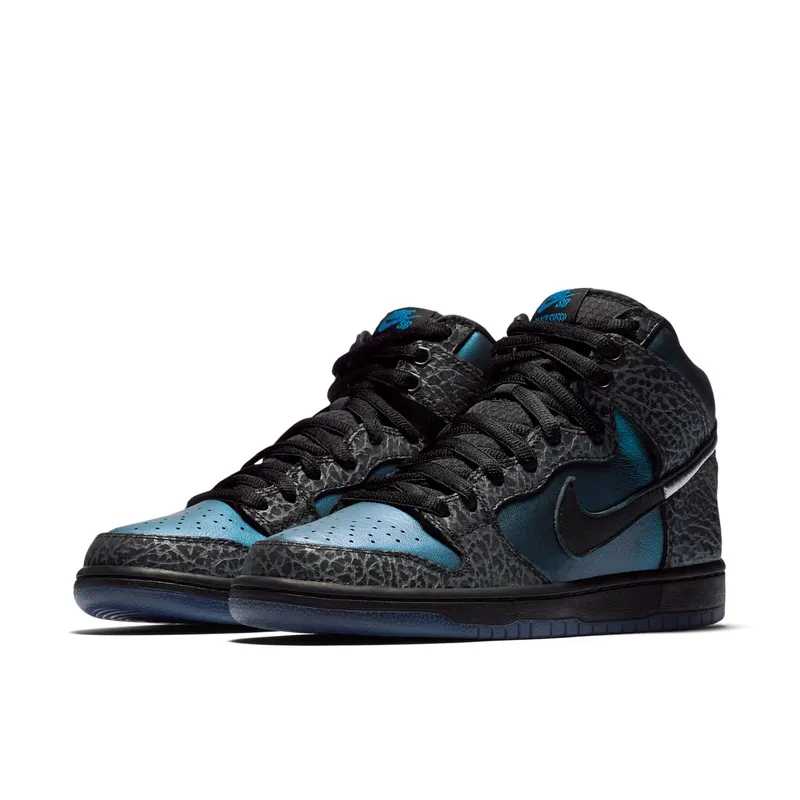 Nike SB Dunk High Black Sheep Hornet Black/Black-Black (BQ6827-001)