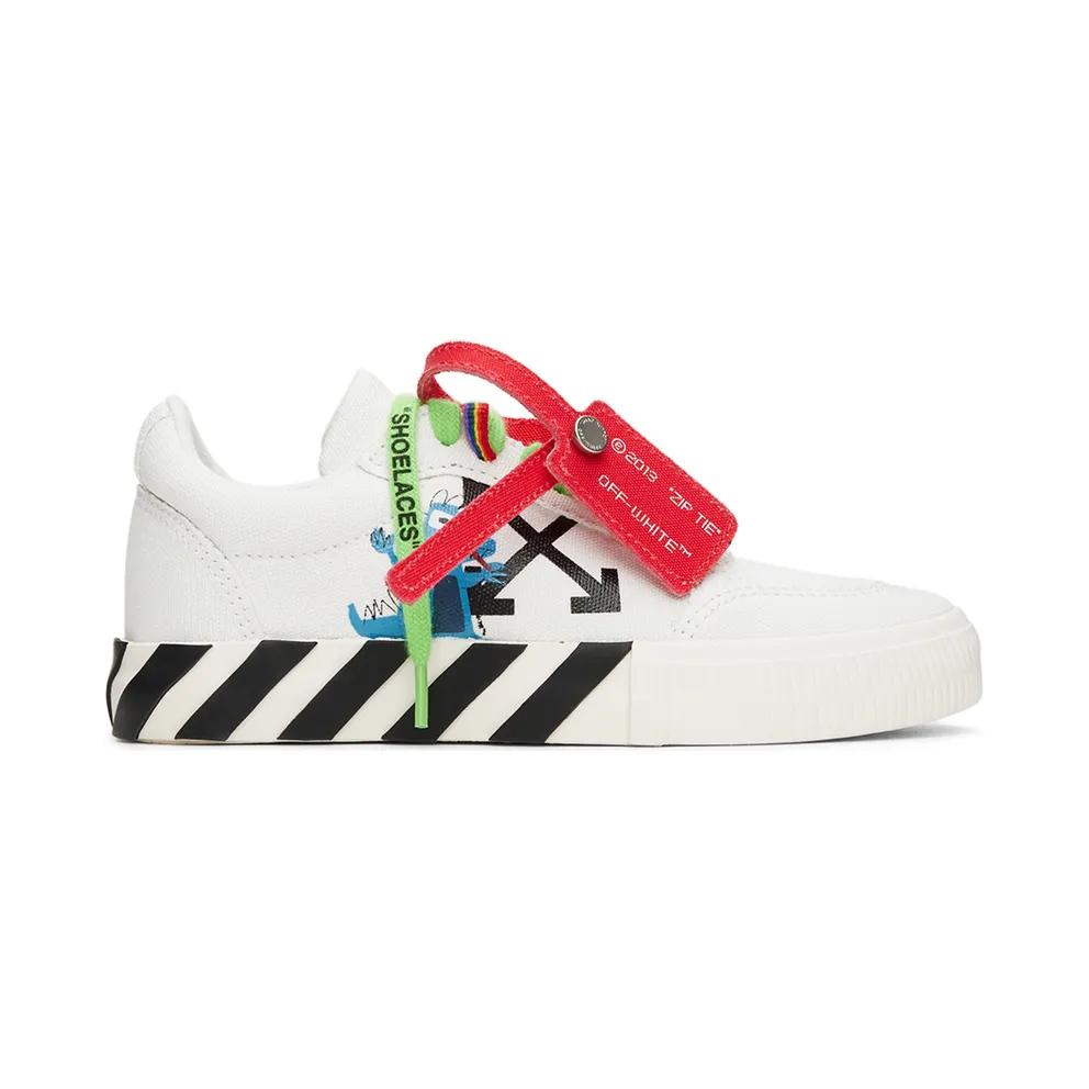 Off-White Kids White Monsters Vulcanized (OBIA003F22FAB0010145)
