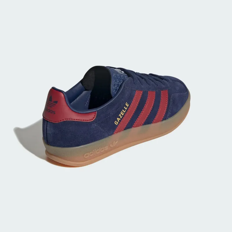 Adidas Gazelle Indoor Kids Dark Blue / Team Victory Red / Cloud White (JP8765)