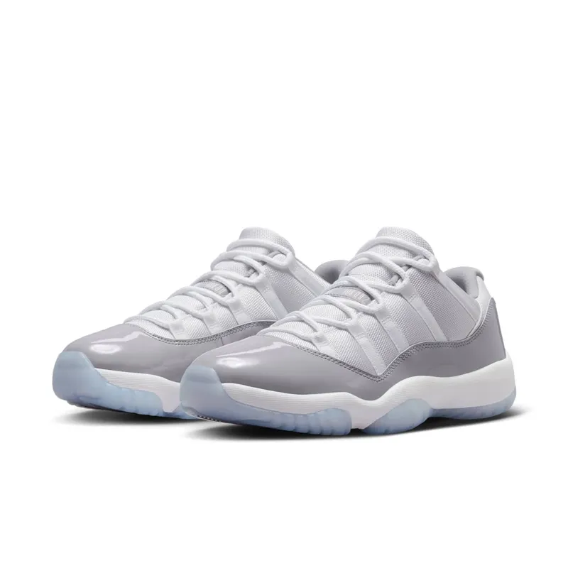 Air Jordan 11 Retro Low White/Cement Grey/University Blue (AV2187-140)