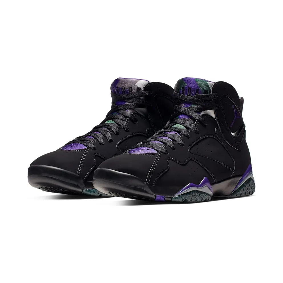 Jordan 7 Retro Ray Allen Bucks Black/Field Purple-Fir-Dark Steel Grey (304775-053)
