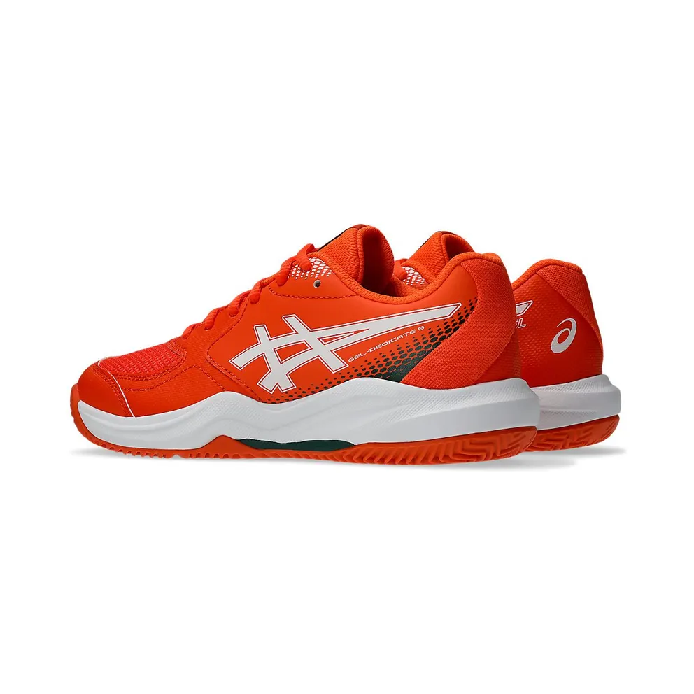 ASICS GEL-DEDICATE 9 PADEL GS “Energy Orange / White” (1044A086-800)