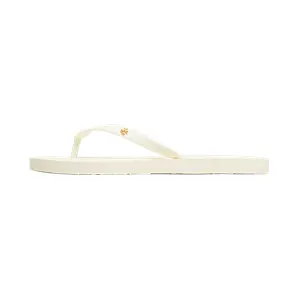 Tory Burch Kira Padded Flip Flop “Ivory Gold” (162307-100)