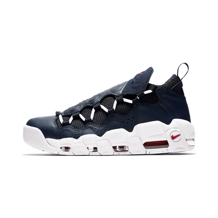 Nike Air More Money “Obsidian / Gym Red / White” (AJ2998-400)