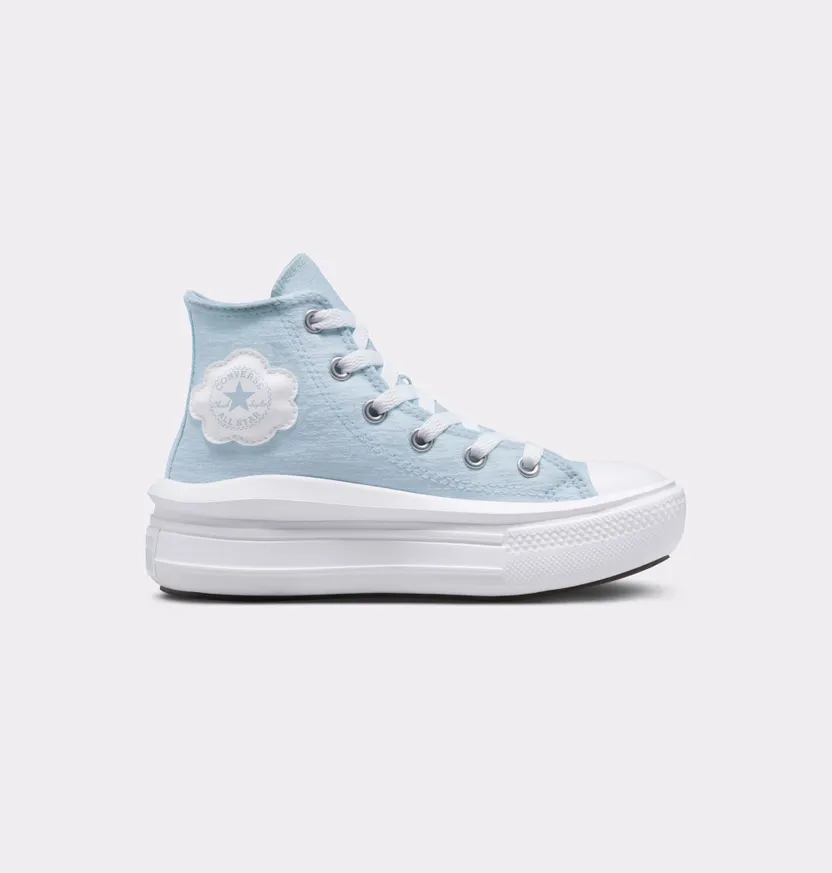 Converse Chuck Taylor All Star Move Platform Cloud Patch Lt Armory Blue/jp Blue (A03810C)