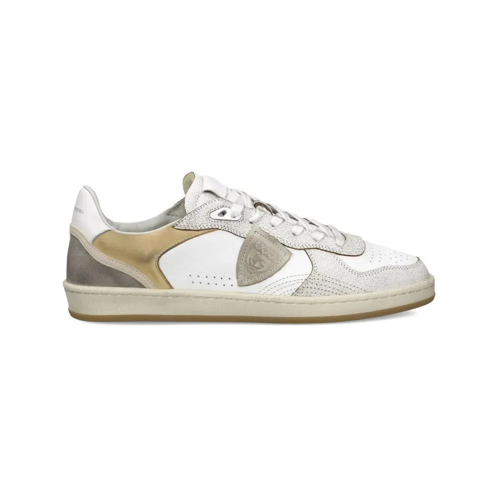 Philippe Model Leather Panel “White/Grey” (PGLU VC01)