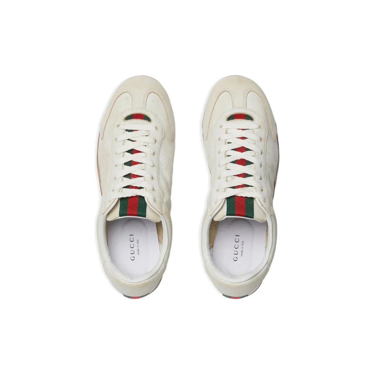 Gucci Shift Lace-up Leather “White” (857016 AAF0E 9073) (4)