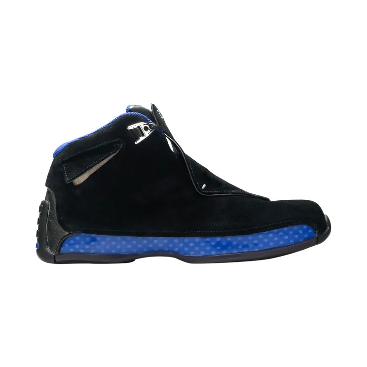 Air Jordan 18 OG ‘Black Sport Royal’ 2003 Black/Sport Royal (305869-041)