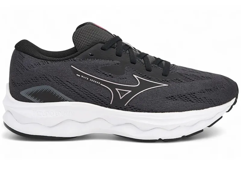 Mizuno Wave Serene Ebony Cosmo Chrome White (J1GD245924)