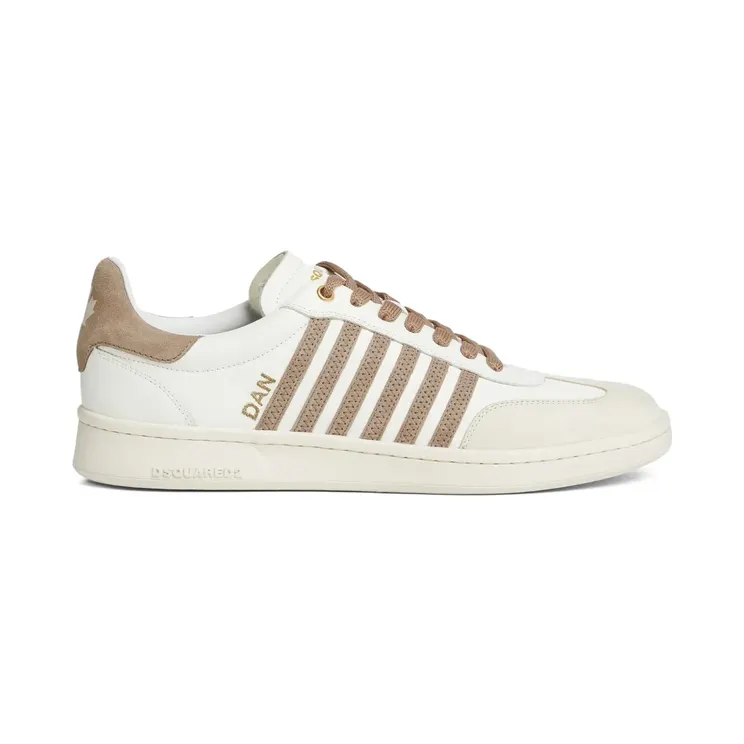 DSQUARED2 Boxer sneakers – Beige (SNM036401508193)