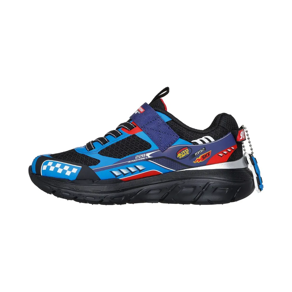 Skechers Skech Tracks Sneaker Blue/Red