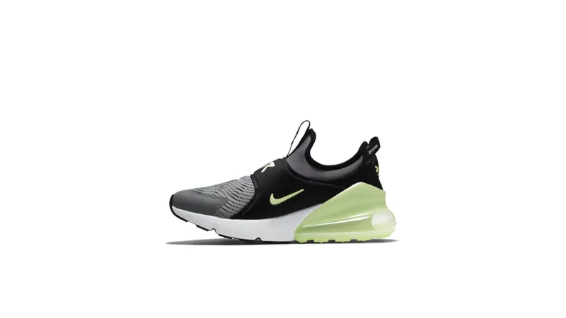Nike Air Max 270 Extreme Smoke Grey Barely Volt (GS) Smoke Grey/Black/White (CI1108-002)