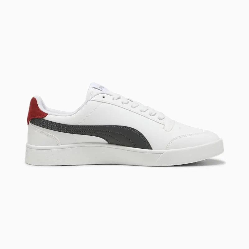 Puma Shuffle White / Shadow Gray / Intense Red (309668-33)