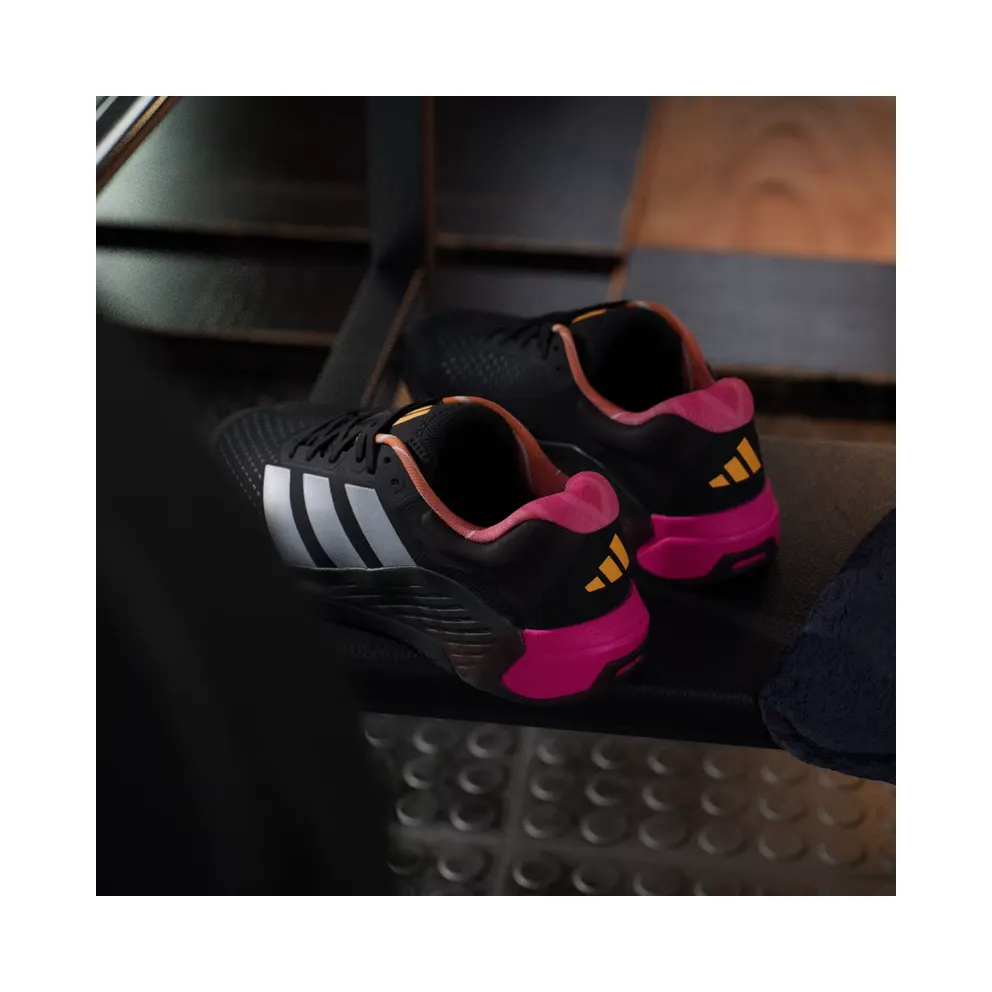 adidas Dropset 4 Black Iron Metallic Shock Pink (JR4679)