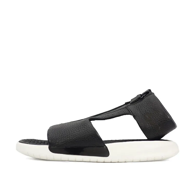Nike Benassi Cuff Lux Slide Black White (819684-001)