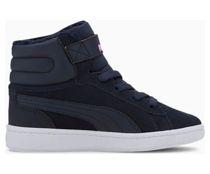 Puma Vikky v2 Mid Fur V Blauw/Roze/Wit (370623-04)