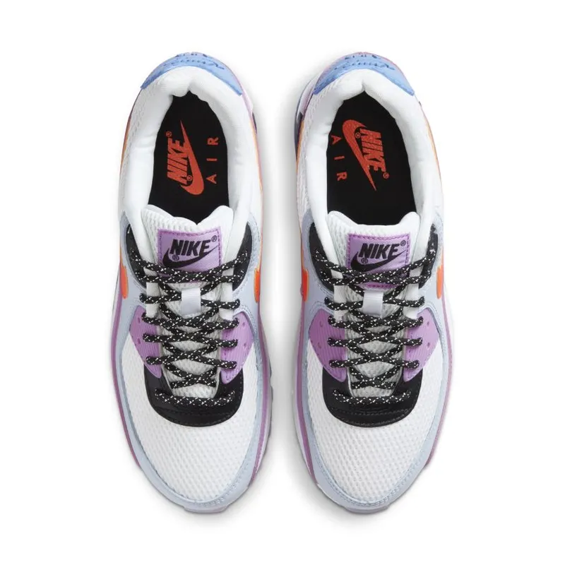 Nike Air Max 90 Carnival (W) White/Hyper Crimson-Violet Star (CW6029-100)