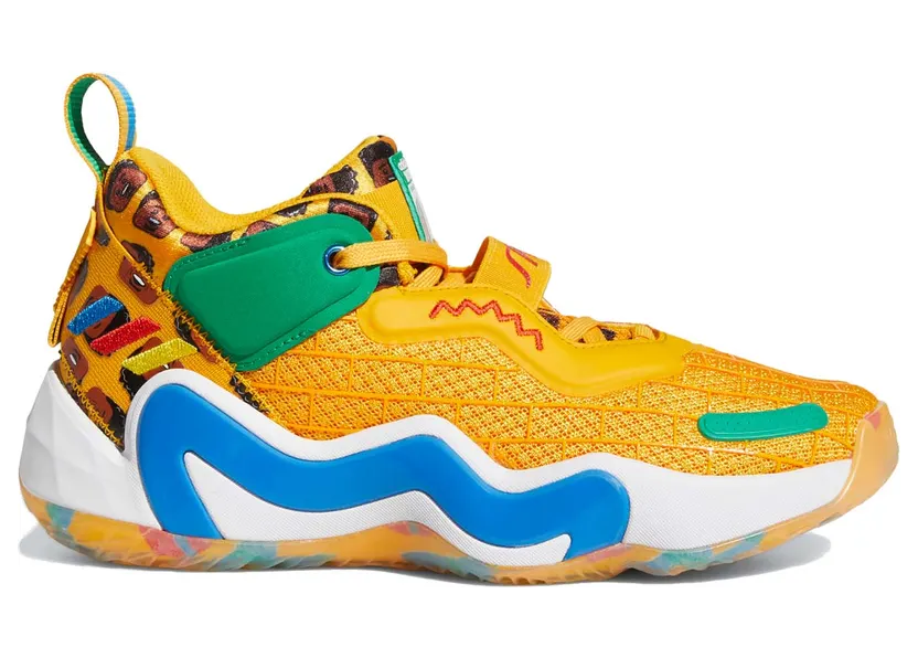adidas D.O.N. Issue #3 LEGO Yellow Spida (GS) (GZ5512)