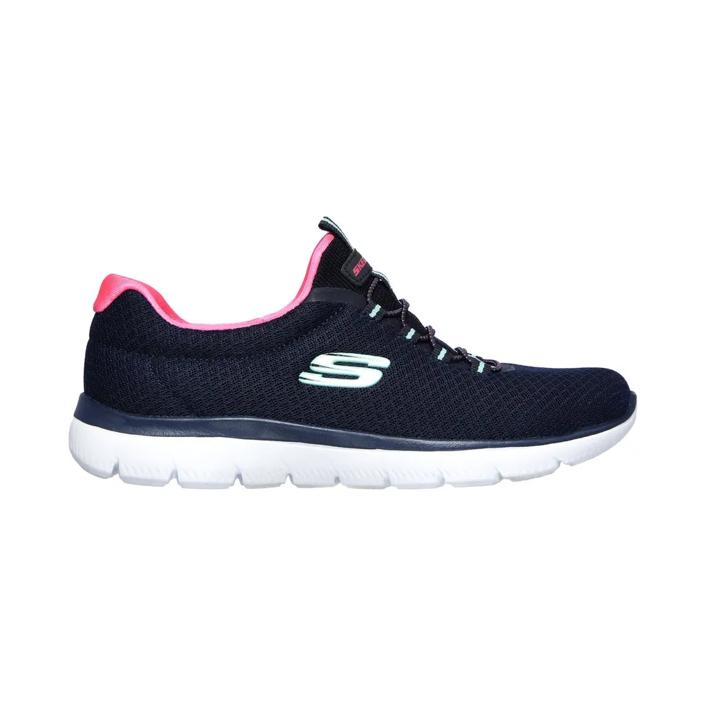 Skechers Summits Sneaker Marine/Heet Rosa