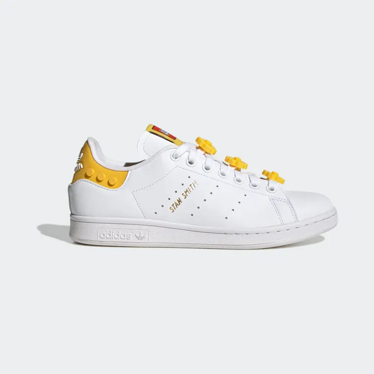 adidas Stan Smith x LEGOÂ® Cloud White / Gold Metallic (GX7203)