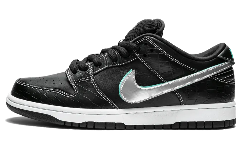 Nike SB x Diamond Supply Co. Dunk Low ‘Black Diamond’ (2018) (BV1310-001)