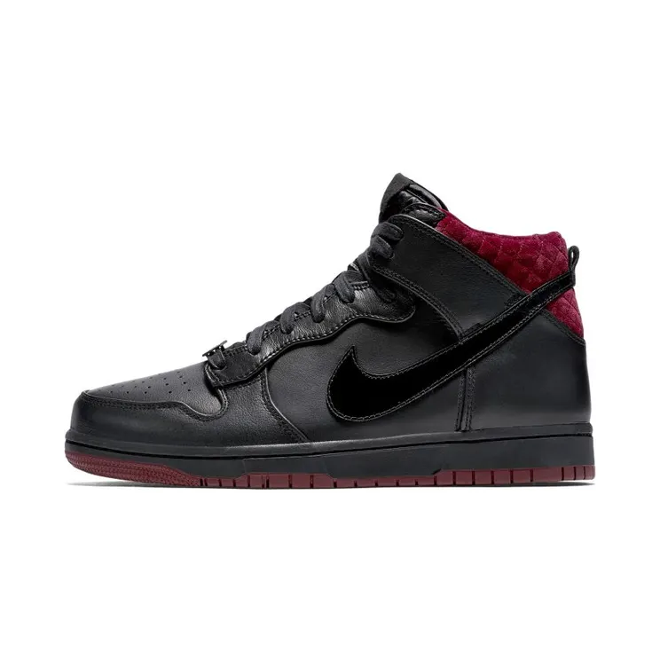 Nike Dunk CMFT Coffin “Black / Team Red” (716714-003)