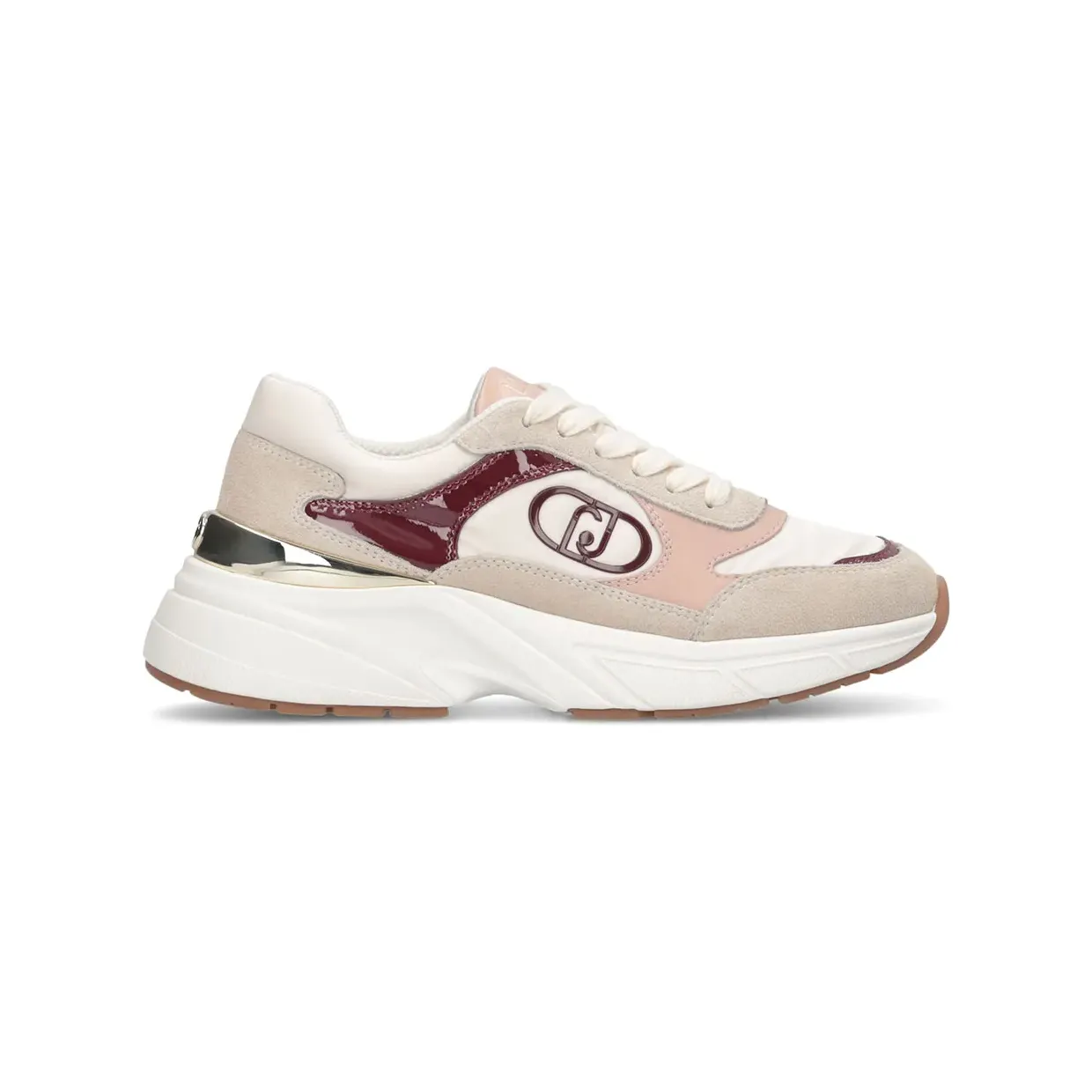 Liu Jo Cow Suede/Nylon Rope/Milk/Cremisi (BF5017PX003S3819)