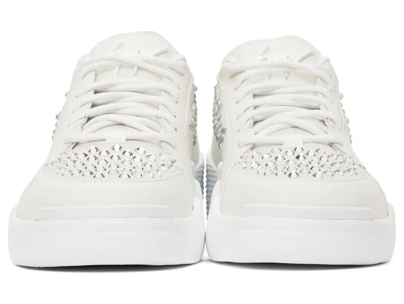 Giuseppe Zanotti White Talon Sneakers (RM20026-91558) (2)