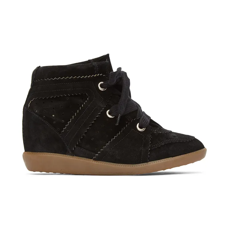 Isabel Marant Black Bobby Sneakers (00MBK0003-00M102S)