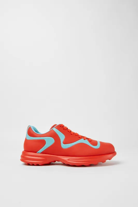 Camper in Colour-Block-Optik – Rot (K201262005)