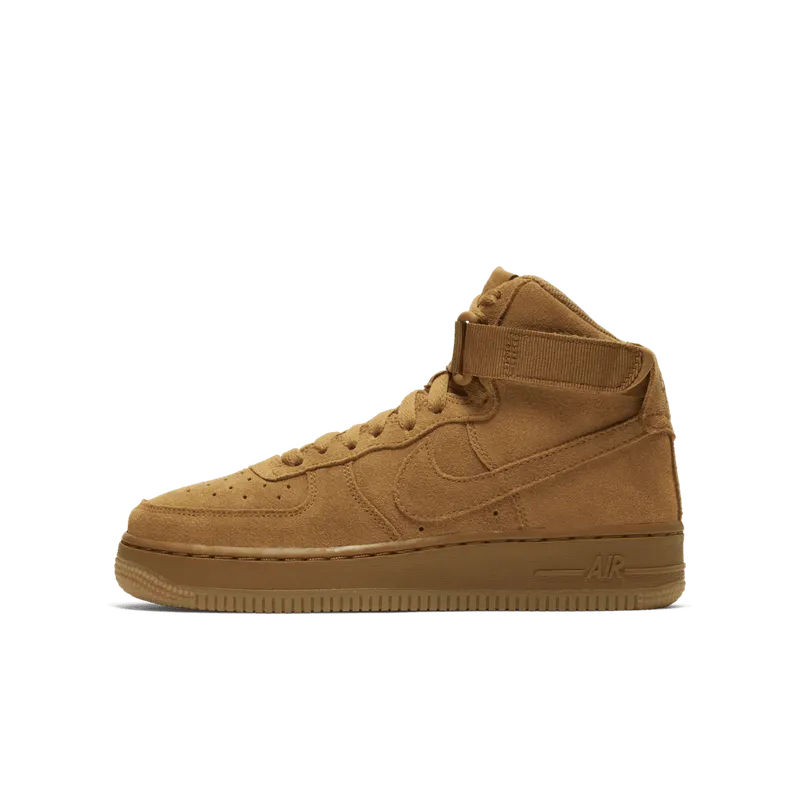 Nike Air Force 1 High Wheat Gum 2018 (GS) Wheat/Gum Light Brown-Wheat (807617-701)