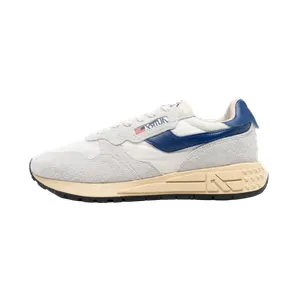 Autry Running Reelwind Low “White/Royal Blue” (WWLM-UT01)