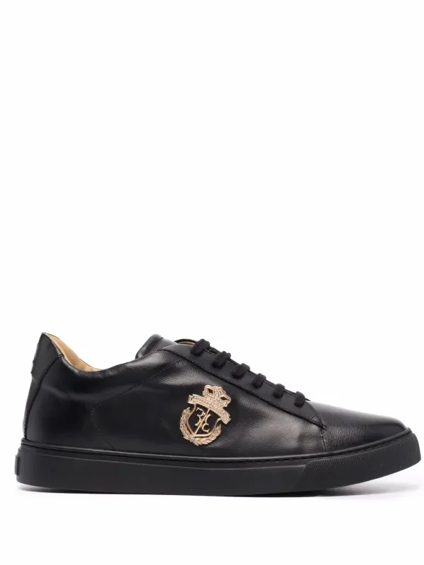Billionaire Crest low-top – Black (BBCOMSC2919BLE001N)