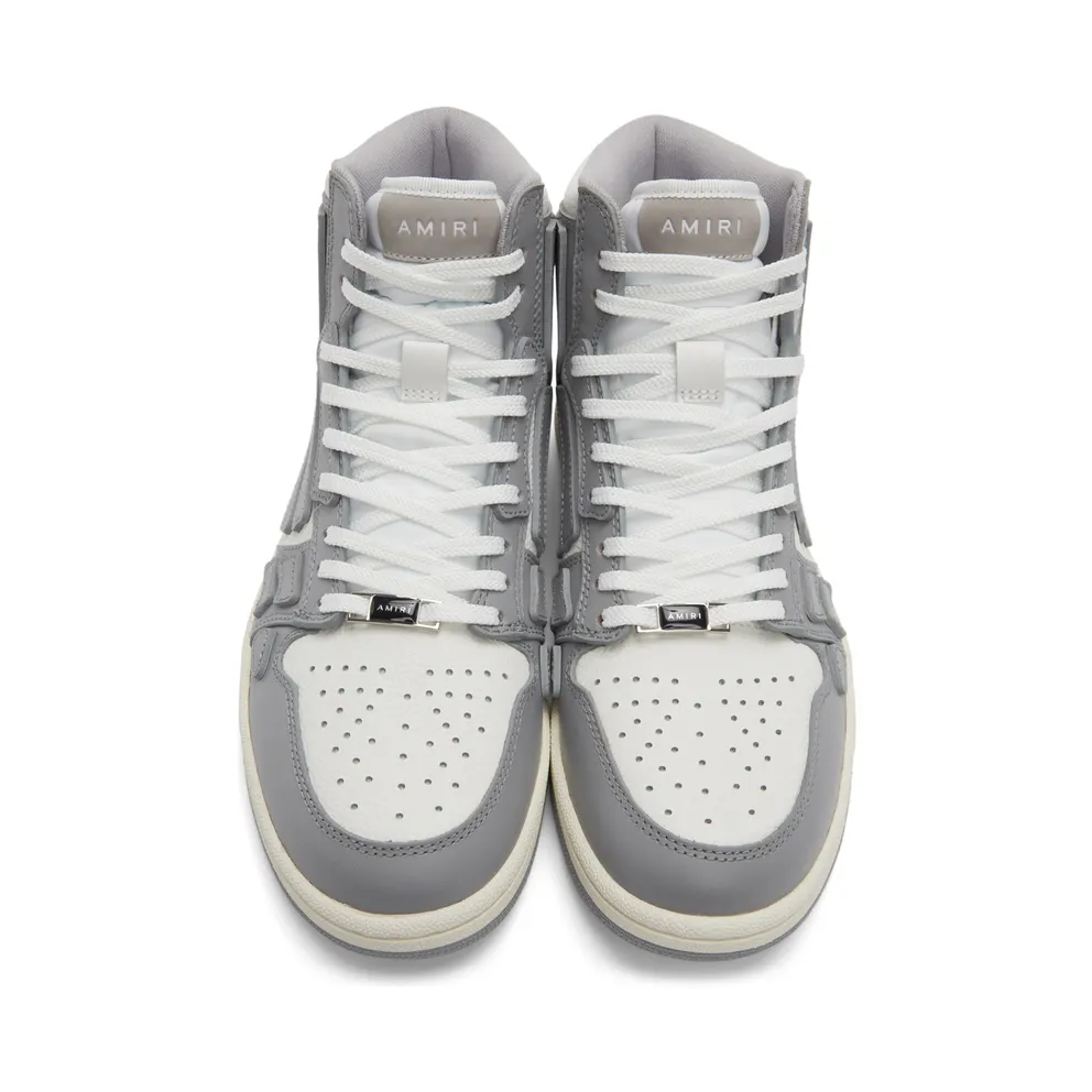 AMIRI White & Grey Hi Skel Top (SS22MFS002)