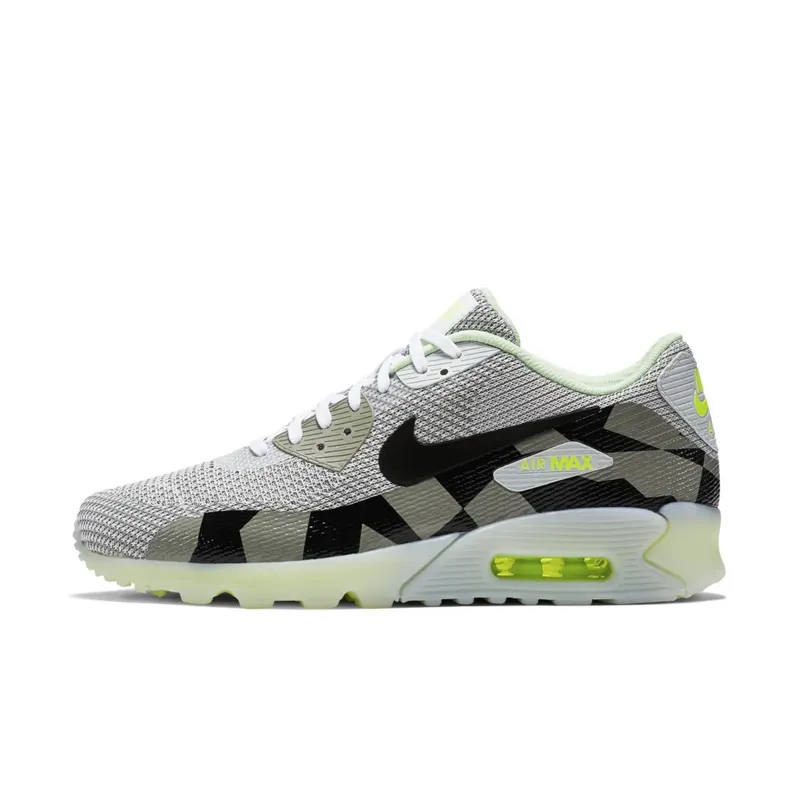 Nike Air Max 90 Ice Jacquard White/Black-Grey Mist (744553-100)