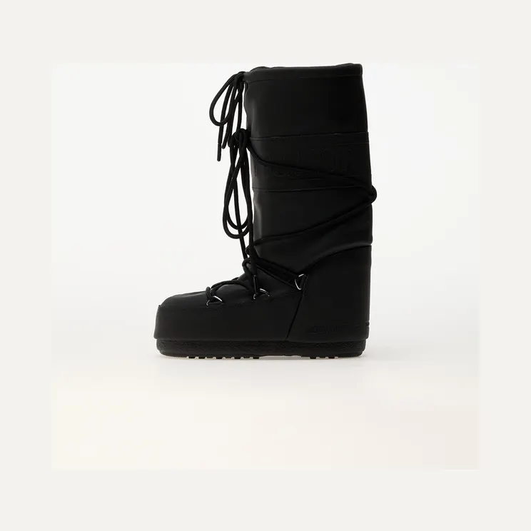 Moon Boot Icon Rubber Black 39-41 Black
