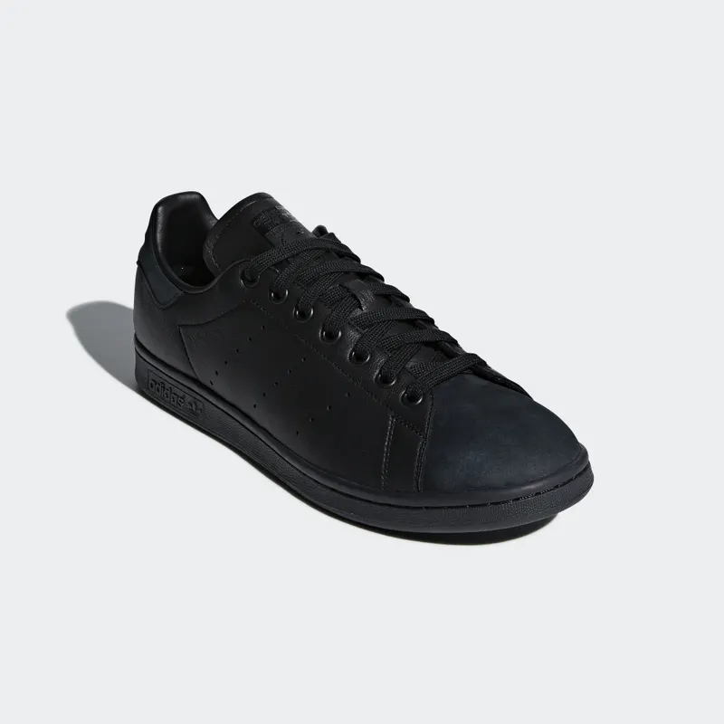 adidas Stan Smith Triple Core Black (Suede Toe) Core Black/Core Black/Core Black (B37922)