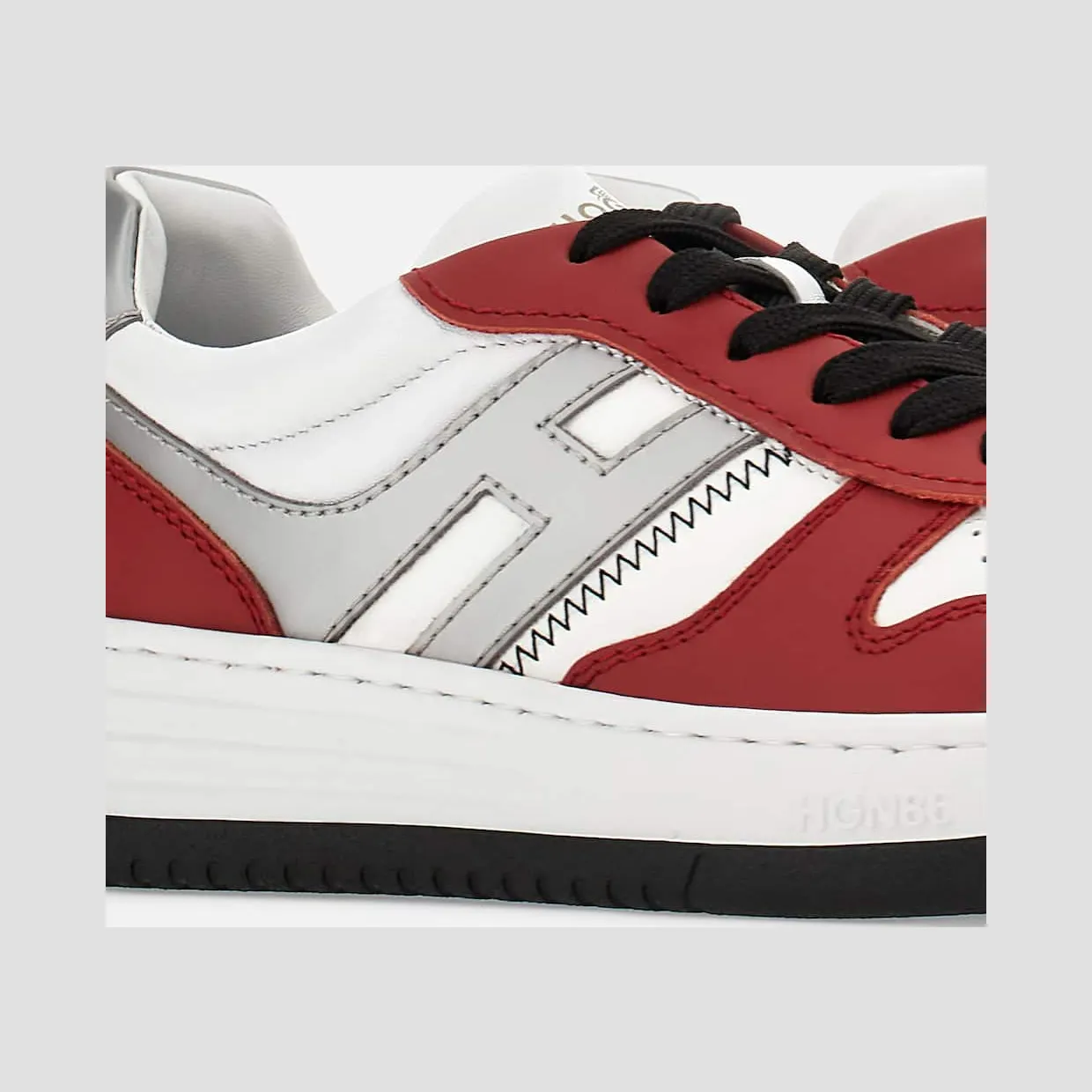 Sneakers Hogan H630 White Red (HXM6300EU53OI50PD9) (5)